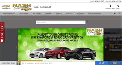 Desktop Screenshot of nashchevy.com