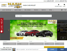 Tablet Screenshot of nashchevy.com